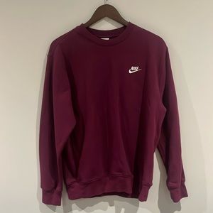 Purple Nike crewneck